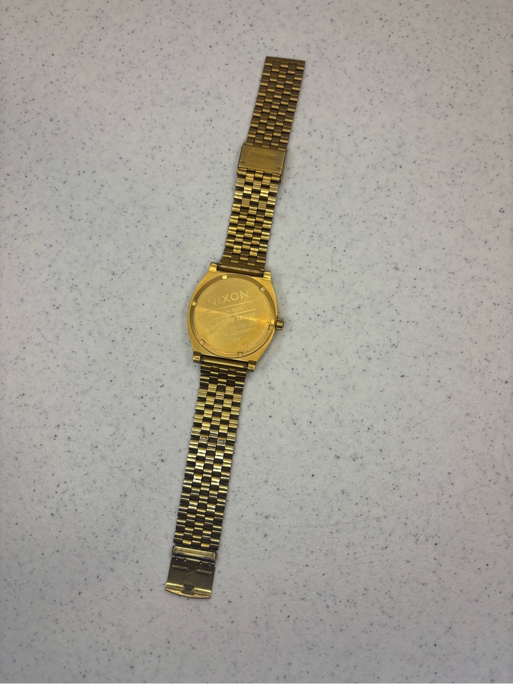 Nixon Gold-Tone Men's Bracelet Watch - Picture 3 of 4